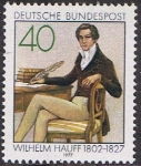 Stamps Germany -  WILHELM HAUFF, ESCRITOR