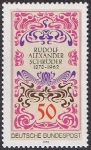 Stamps : Europe : Germany :  RUDOLF ALEXANDER SCHRÖDER, ESCRITOR, ARQUITECTO Y PERIODISTA