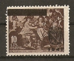 Stamps Spain -  Velazquez./ Sobrecargados y No Expedidos.