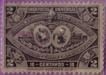 Stamps America - Guatemala -  Escudo de armas y Presidente Reyna Barrios