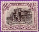 Stamps Guatemala -  Cuartel de Artillería