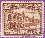 Stamps Guatemala -  Palacio Nacional de Antigua