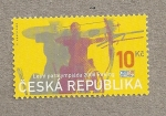 Stamps Czech Republic -  Juegos Paralímpicos Pekin 2008