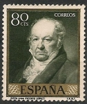 Sellos de Europa - Espa�a -  Día del Sello. Francisco de Goya y Lucientes (1746-1828). Ed 1215