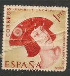 Stamps : Europe : Spain :  IV Centenario de la muerte de Carlos I (1500-1558). Ed 1228