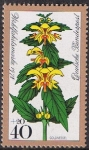 Stamps Germany -  FLORES DE LOS BOSQUES. ORTIGA AMARILLA