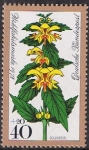 Stamps : Europe : Germany :  FLORES DE LOS BOSQUES. ORTIGA AMARILLA