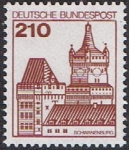 Stamps Germany -  SERIE BÁSICA. CASTILLO DE SCHWANEBURG