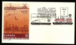 Stamps Spain -  Europa  CEPT 1988 - Telégrafo en Filipinas y  1er. Ferrocarril español en Cuba - SPD
