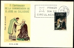 Stamps Spain -  II Centenario de la canonización de San José de Calasanz - SPD