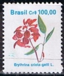 Stamps Brazil -  Eryhina Crita-gaili