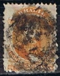 Stamps Brazil -  Scott  67  Cifras (2)