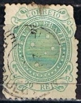 Stamps Brazil -  Scott  99  Cuz del Sur