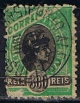 Stamps Brazil -  Scott  150  Cabeza de Libertad (4)