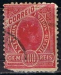 Stamps Brazil -  Scott  160 Cabeza de Libertad