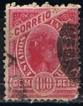 Stamps Brazil -  Scott  160 Cabeza de Libertad (3)