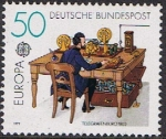 Sellos de Europa - Alemania -  EUROPA 79. OFICINA DE TELÉGRAFO EN 1863