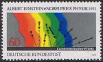 Stamps : Europe : Germany :  PREMIOS NOBEL ALEMANES. ALBERT EINSTEIN.