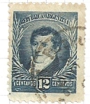 Stamps Argentina -  Belgrano