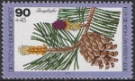 Stamps Germany -  FLORA DE LOS BOSQUES. PINO DE MONTAÑA