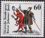 Stamps Germany -  DOCTOR JOHANNES FAUST