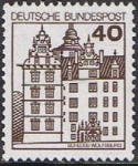 Stamps Germany -  CASTILLO DE WOLFSBURG