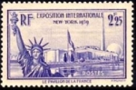 Stamps France -  Exposiion de New York