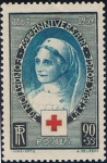Stamps France -  Croix Rouge