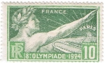 Stamps : Europe : France :  Conmemoratifs des Jeusx Olympiques de Paris