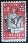 Stamps : America : Colombia :  Lincoln