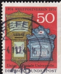 Stamps Germany -  upu centenarios