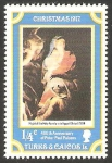 Stamps America - Turks and Caicos Islands -  373 - navidad