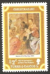 Stamps Turks and Caicos Islands -  374 - navidad