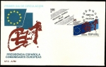 Stamps Spain -  Presidencia Española en las comunidades Europeas - SPD
