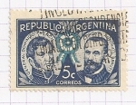 Stamps : America : Argentina :  General D. French y Coronel A.L. Beruti