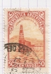 Sellos de America - Argentina -  Pozo de petroleo en el mar