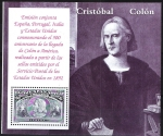 Stamps Spain -  3204 Colón y el Descubrimiento. Busto de Colón.