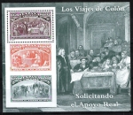 Stamps Spain -  3205 Colón y el Descubrimiento. Solicitando el apoyo Real.