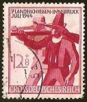 Stamps Germany -  GROSS DEUTSCHES REICH - TIROLER LANDES SCHUTZEN