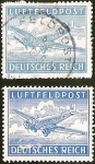 Stamps Germany -  DEUTSCHES REICH - AVION JU 52. JUNKER