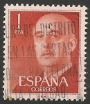 Stamps Spain -  General Franco. Ed  1153