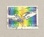 Stamps Denmark -  Año internacional para la Paz
