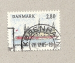 Sellos de Europa - Dinamarca -  400 Aniv. del castillo de Kronborg