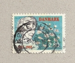 Stamps Denmark -  50 Aniv. de la llegada de la reina Ingrid a Dinamarca