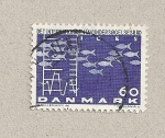 Stamps : Europe : Denmark :  Peces