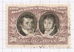 Stamps Argentina -  Centenario de la República