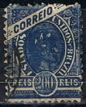 Stamps Brazil -  Scott  161 Cabeza de Libertad (6)