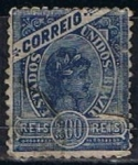 Sellos de America - Brasil -  Scott  161 Cabeza de Libertad (7)