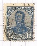 Stamps Argentina -  San Martín