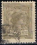 Stamps Brazil -  Scott  202  Cabeza de libertad